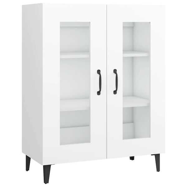 vidaXL Sideboard White Engineered wood Medium Sideboard Rectangular