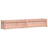 vidaXL Garden Planter Set of 2 Natural Wood Solid douglas wood Large