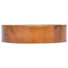 vidaXL Basin Solid Wood Teak Φ15.7"x3.9"