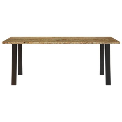 vidaXL Dining Table 78.7"x35.4"x29.5" Solid Wood Acacia