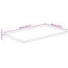 vidaXL Table Top 47.2"x23.6"x1" Rectangular&nbsp;Solid Wood Acacia Live Edge
