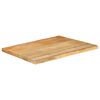 vidaXL Table Top Natural Solid mango wood 31.5 x 23.6 in Table Top