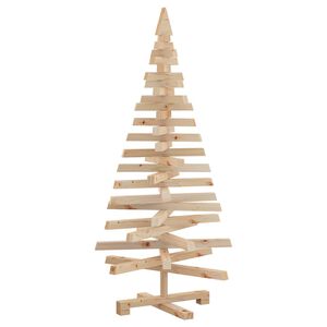 vidaXL Christmas Trees with Stand Natural 47.2" Solid pine wood