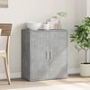 vidaXL Sideboard Concrete Gray Engineered Wood Medium Sideboard