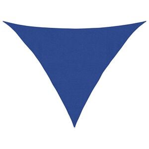 vidaXL Sunshade Sail Blue 100% HDPE (high-density polyethylene) Large
