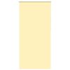 vidaXL Roller Blind Yellow 100% Polyester 39.4x90.6 in Height-Adjustable