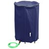 vidaXL Water Tank Blue PVC Large Collapsible Water Tank Cylindrical