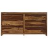 vidaXL Drawer Cabinet Natural Acacia Solid Acacia wood Medium