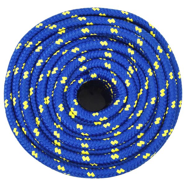 vidaXL Boat Rope Blue 0.47 " 82.0 ' Polypropylene