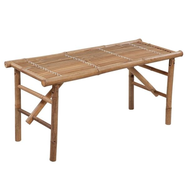 vidaXL Garden Bench Natural bamboo Bamboo