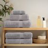 vidaXL Towel Set Gray 100% Cotton