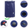 vidaXL Water Tank Blue PVC Large Collapsible Water Tank Cylindrical