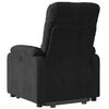 vidaXL Electric Stand Up Massage Recliner Chair Black