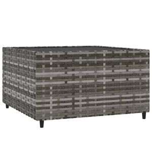 vidaXL Garden Coffee Table Grey