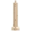 vidaXL Log Holder 13.2x11.8x43.3" Solid Wood Pine
