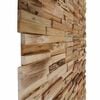 vidaXL Wall Cladding Panels 10 pcs 11.1 ft&sup2; Recycled Teak Wood