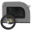 vidaXL Pet Bike Trailer Orange Oxford fabric Small Durable