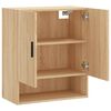 vidaXL Wall Cabinet Sonoma oak Engineered wood