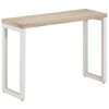 vidaXL Console Table Brown Solid mango wood, powder-coated iron