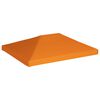 vidaXL Gazebo Top Cover Orange Polyester with PVC coating 13.1 x 9.8 feet