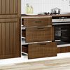 vidaXL Kitchen Base Cabinet Brown Oak Engineered Wood
