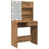 vidaXL Dressing Table Artisan Oak Engineered Wood Dressing Table