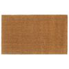 vidaXL Door Mat Natural Coir, PVC 35.4 x 59.1 in Durable Coir Door Mat
