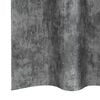 vidaXL Curtain with Curtains 2 pcs Gray 55.1" x 55.1" Velvet