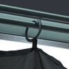 vidaXL Gazebo with Curtain 118.1x118.1" Anthracite Aluminium