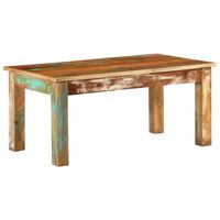 vidaXL Coffee Table 39.4"x21.7"x17.7" Solid Wood Reclaimed