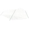 vidaXL Greenhouse White PE cover Large Collapsible Greenhouse