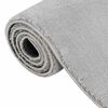 vidaXL Rug Grey 100% Polyester Large Foldable Area Rug Rectangular