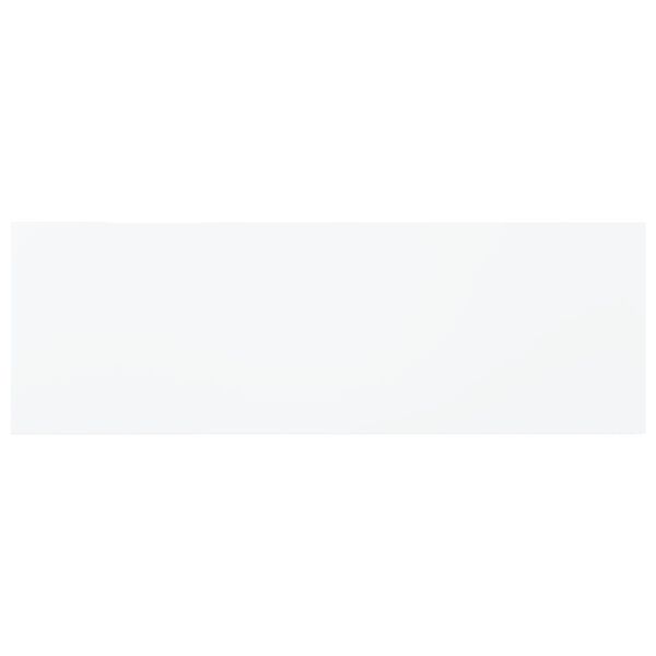 vidaXL Shelf Set of 8 White Engineered wood 23.6 x 7.9 x 0.6 in Simple