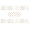 vidaXL Trellis Fences 5 pcs Firwood 70.9"x23.6"