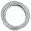 vidaXL Clipped Concertina Razor Wire Galvanized Steel 984.3'