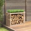 vidaXL Patio Log Holder 42.5x20.5x29.1" Solid Wood Pine