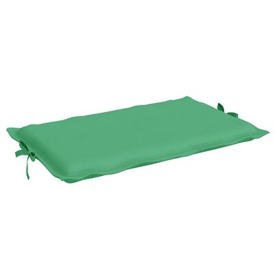 vidaXL Sun Lounger Cushion Green 73.2"x22.8"x1.2" Oxford Fabric