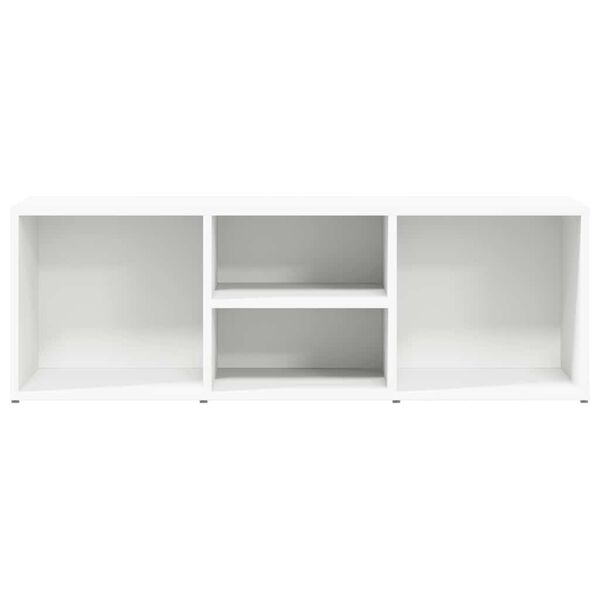 vidaXL Shoe Storage Bench White Engineered wood 41.3 in