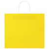 vidaXL Paper Bags 50 pcs with Handles Yellow 32x22x28 cm