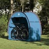 vidaXL Bike Storage Tent with Roof with Storage Blue 210 x 90 x 174 cm
