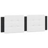 vidaXL Headboard Cushion Black and white