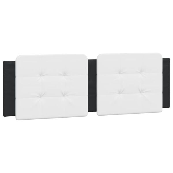 vidaXL Headboard Cushion Black and white