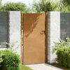 vidaXL Garden Gate 39.4x78.7" Corten Steel
