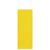 vidaXL Paper Bags 50 pcs with Handles Yellow 12.6x6.7x17.3"