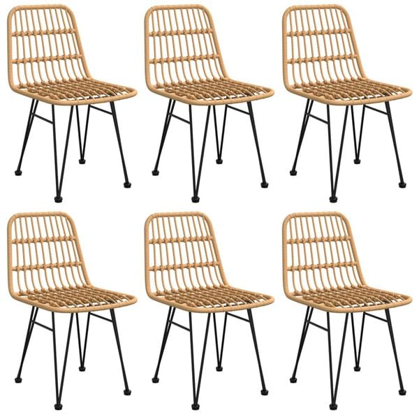 vidaXL Garden Dining Set Seats Many Garden Dining Set Rectangular Modern