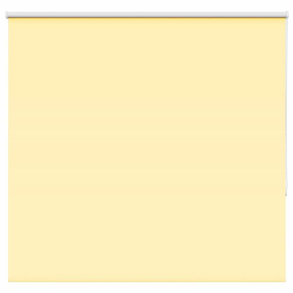 vidaXL Roller Blind Yellow 100% Polyester 59 in x 59 in