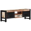 vidaXL TV Cabinet Mixed Colors Solid Reclaimed Wood 47.2 x 11.8 x 15.7 in