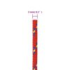 vidaXL Boat Rope Red 0.12 " 164.0 ' Polypropylene