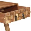 vidaXL Writing Desk Natural Wood Solid Acacia wood Medium Writing Desk