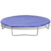 vidaXL Trampoline Black and blue Steel frame, PP mat, PE net